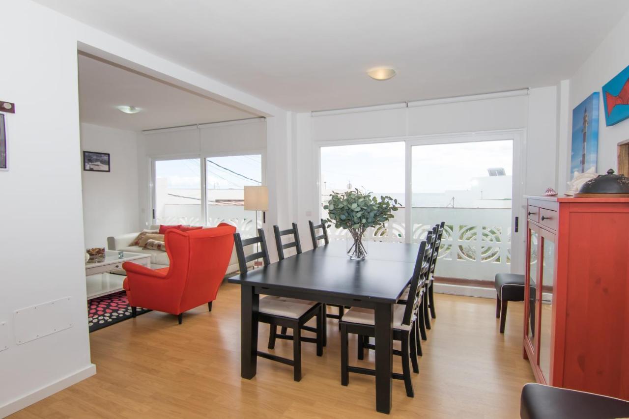 Homeforguest Apto 20 Pasos Del Mar, El Poris Con Vista Mar Arico el Nuevo 외부 사진