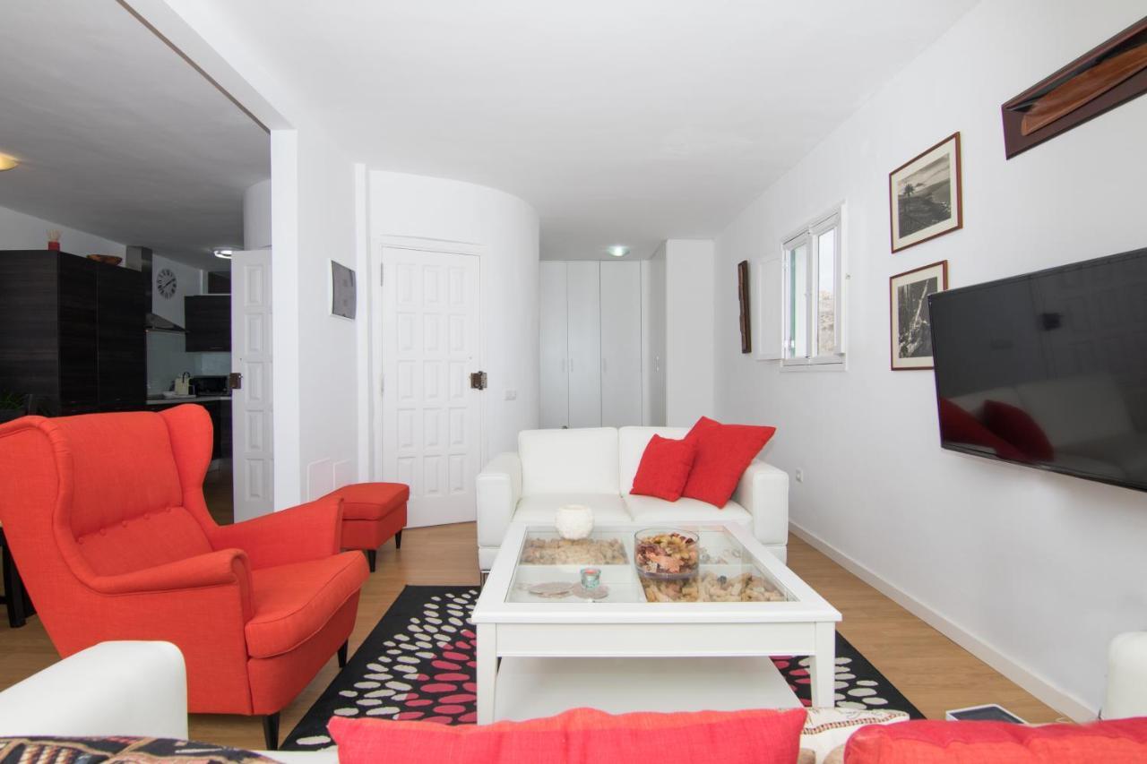 Homeforguest Apto 20 Pasos Del Mar, El Poris Con Vista Mar Arico el Nuevo 외부 사진